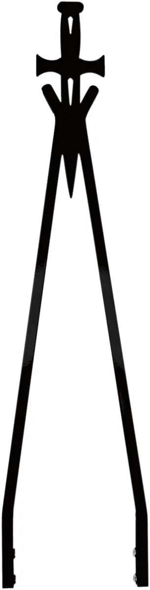Стилен комплект елементи за пътническа облегалка (Sissy Bar) Daggertude
