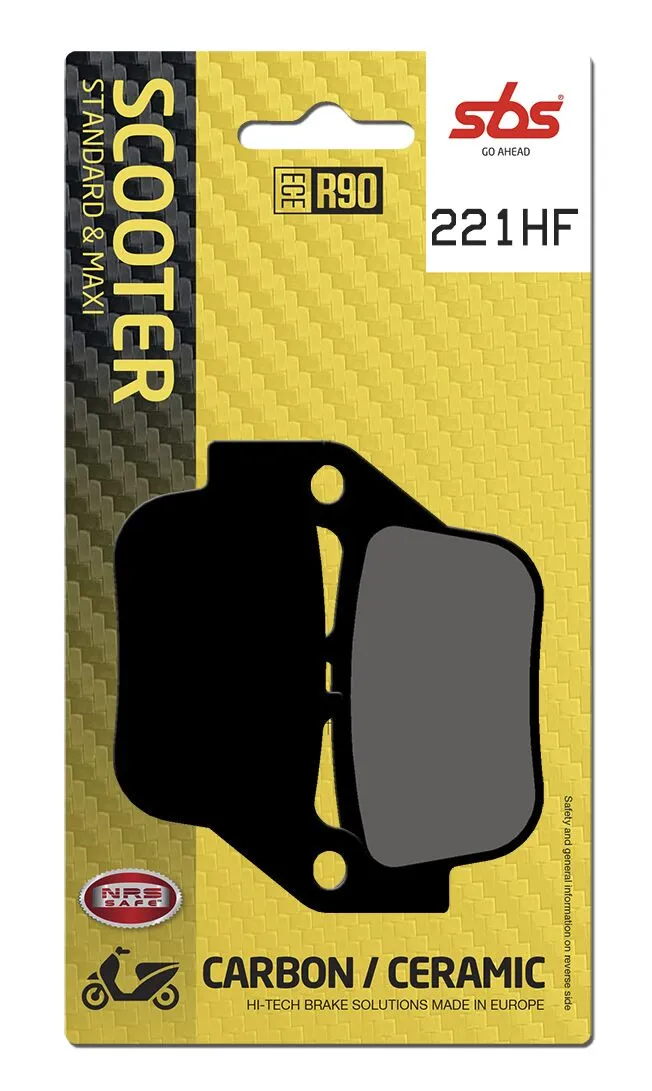 HF Street Ceramic Organic Brake Pads