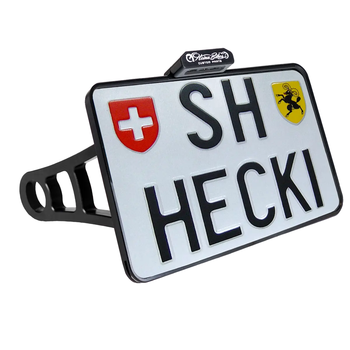 License Plate Side Mounts - with 3/4" Axle