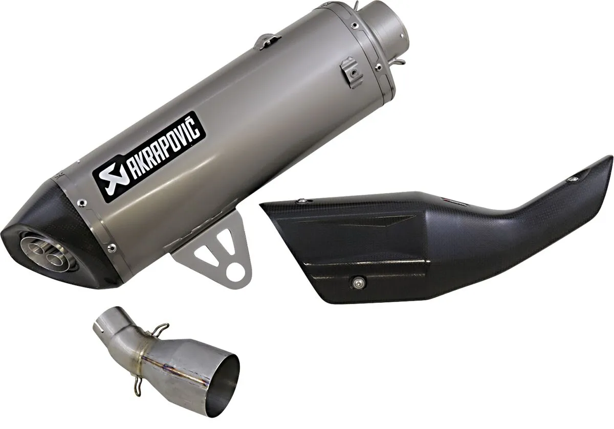 Titanium Slip-On Line Scooter Muffler
