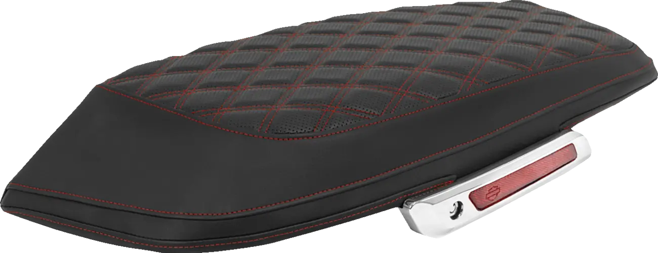 Lattice Stitched Saddlebag Lid Covers