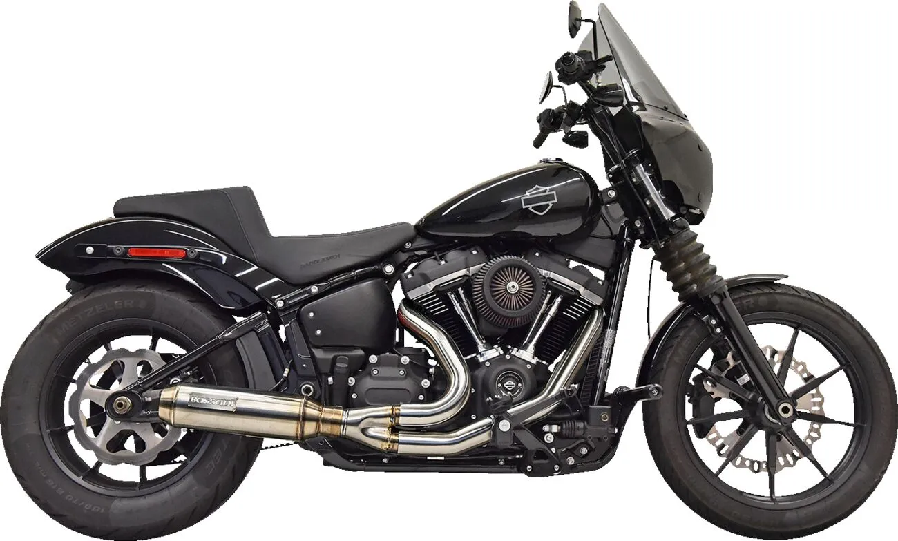 2-into-1 Super Bike изпускателна система с 4" ауспух
