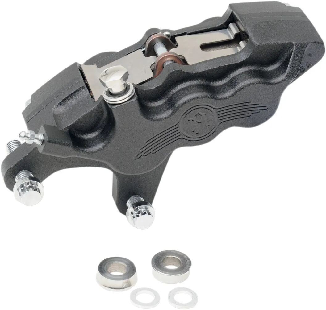 Six-Piston Differential-Bore Front Caliper