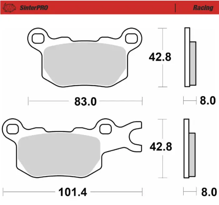 Racing Brake Pads ATV