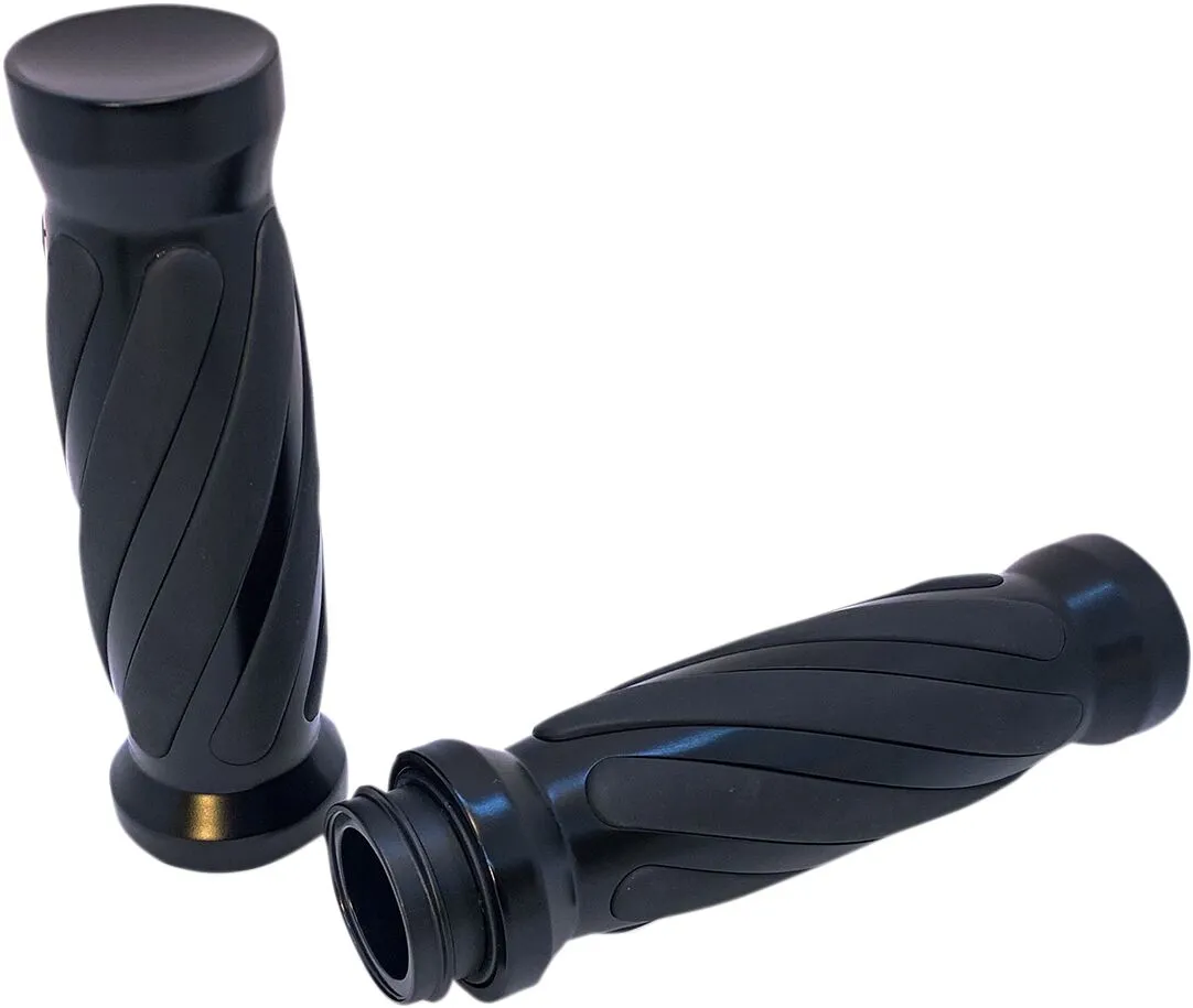 Custom Twisted Rubber Grips