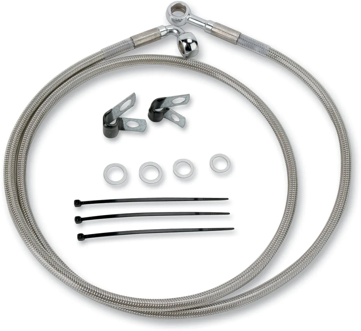 Extended Length Stainless Steel Brake Line Kit