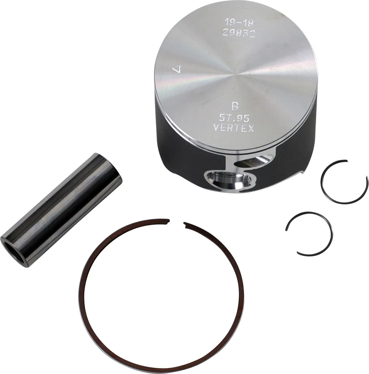 Piston Kit Cast Race for 2-Stroke