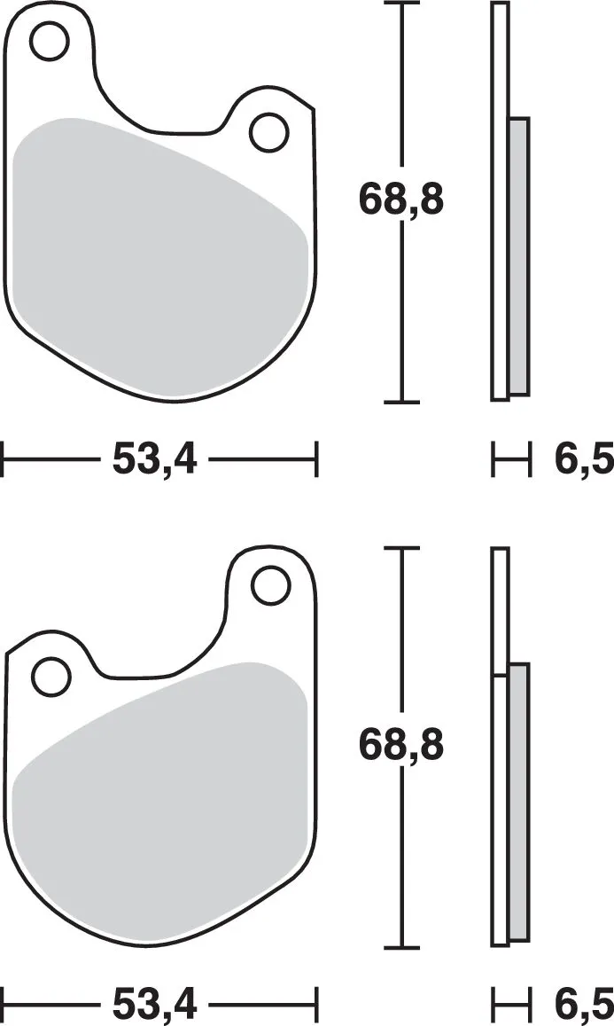 All Round Sintered Metal Brake Pads