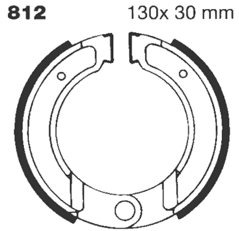 "G" Grooved Brake Shoe