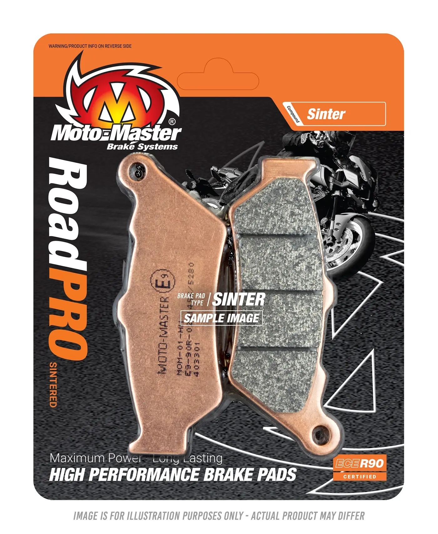 RoadPro Sintered Metal Brake Pads