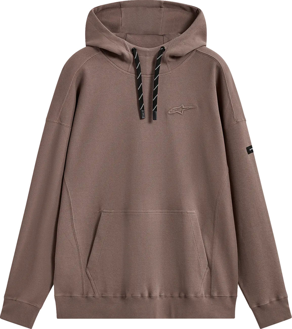 Суитшърт с качулка Camino Textured Oversized