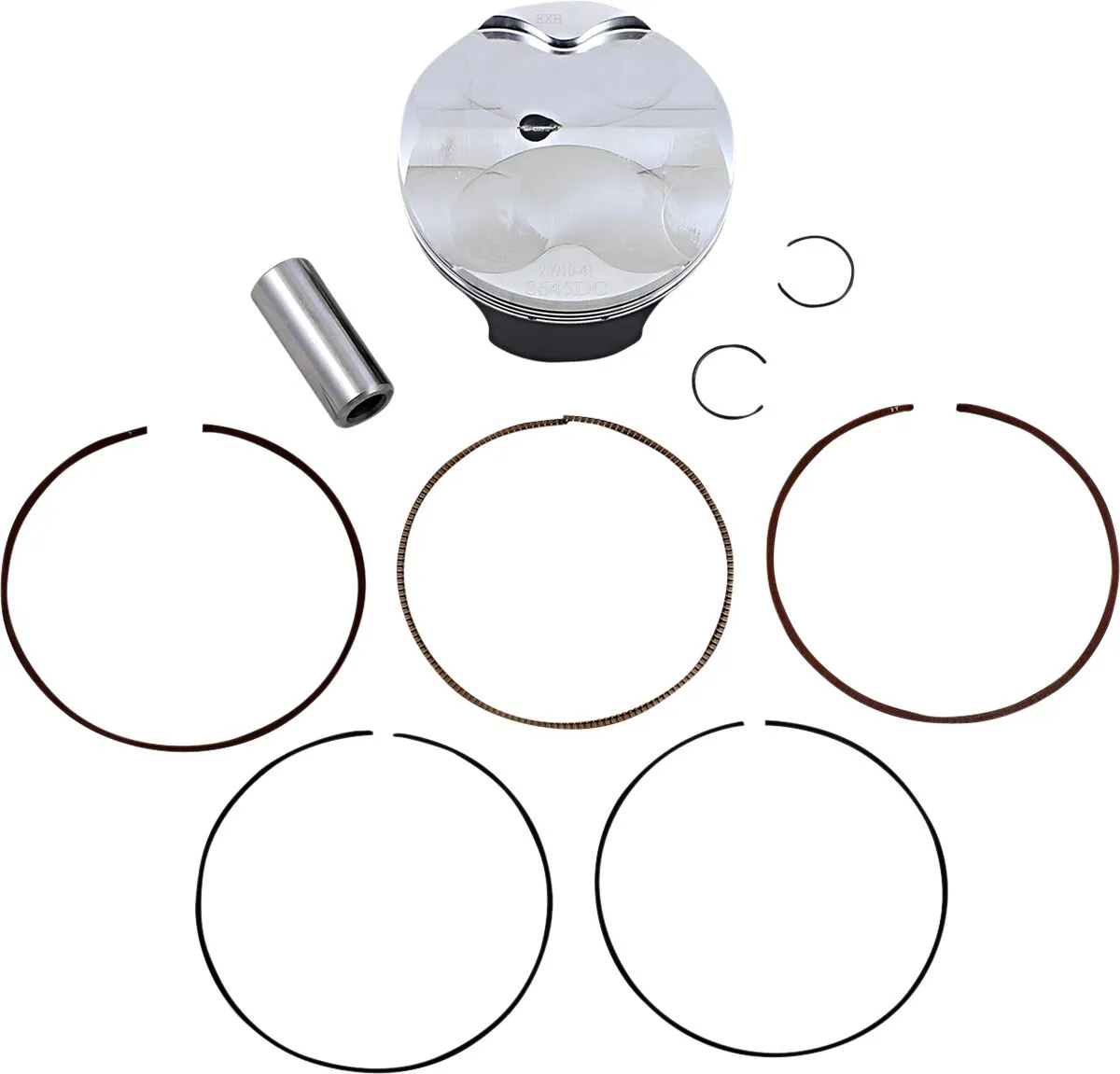 PISTON KIT PRM EXC250F 07-13/SX250F 06-12 75,98 C