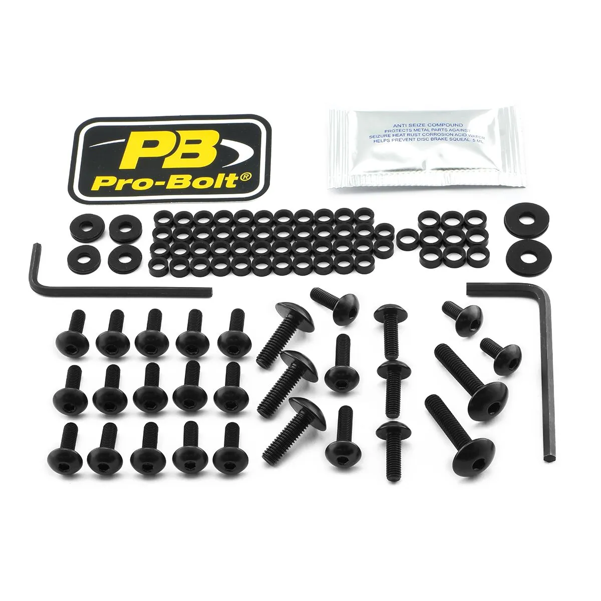 Aluminium Fairing Bolt Kit for Kawasaki