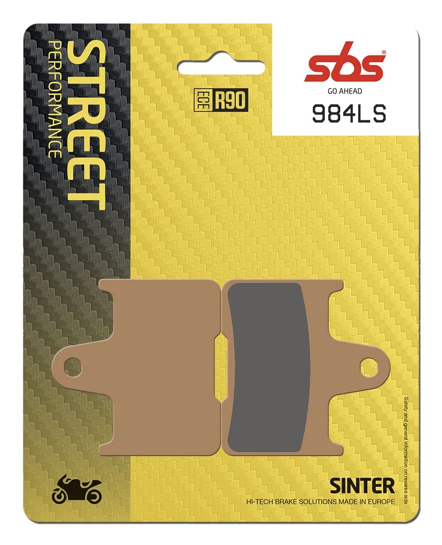 LS Street Excel Sintered задни спирачни накладки