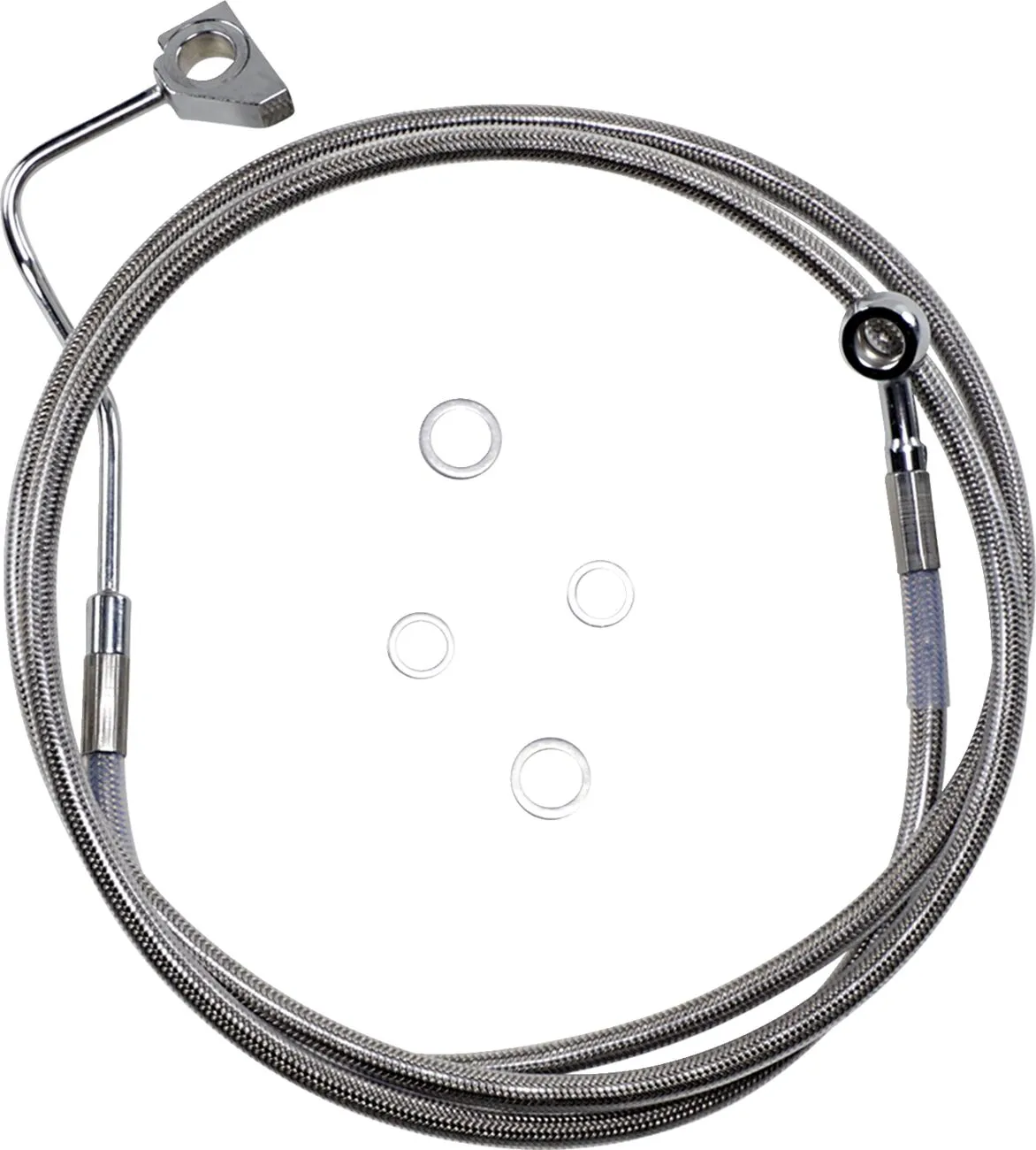 Extended Length Stainless Steel Brake Line Kit
