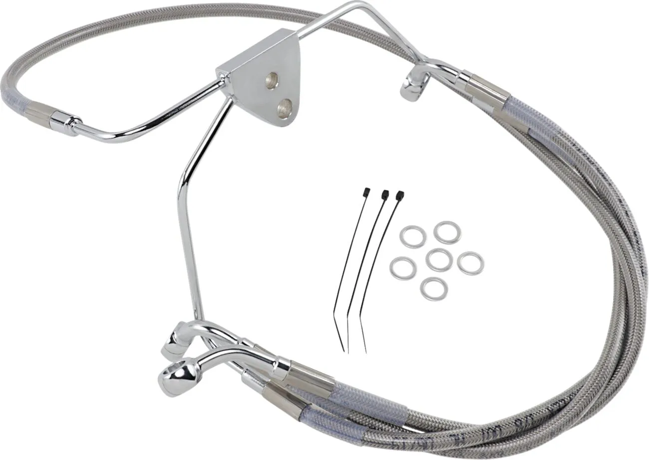 Extended Length Stainless Steel Brake Line Kit