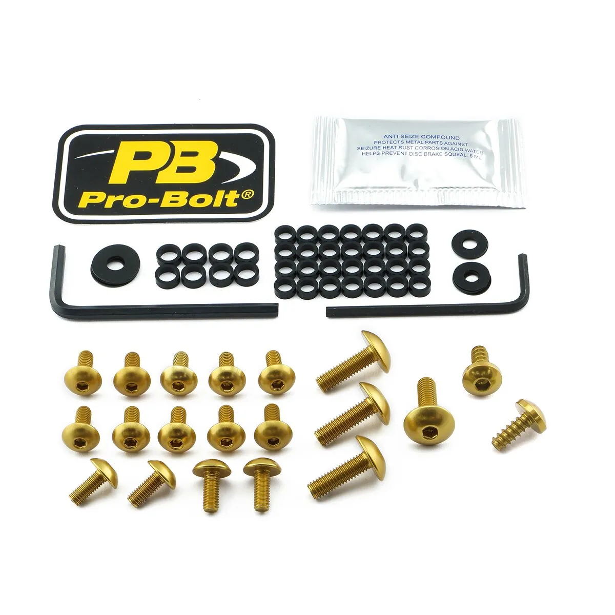 Aluminium Fairing Bolt Kit for Yamaha