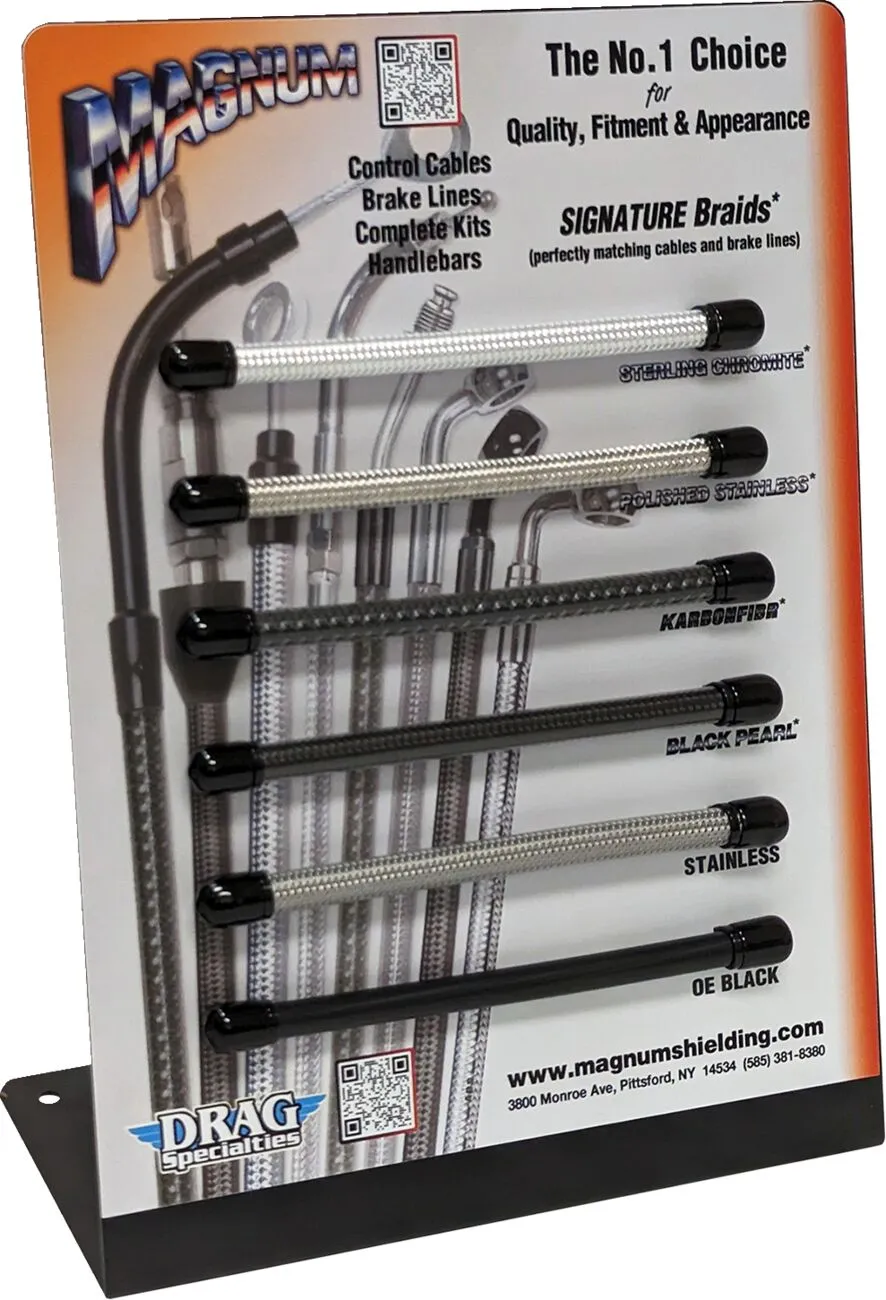 DISPLAY MAGNUM SHIELDING BRAIDS