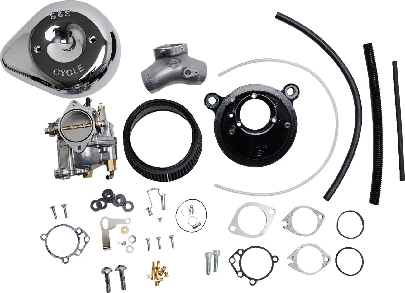 Super E Carburetor with Stealth Air Cleaner Kit