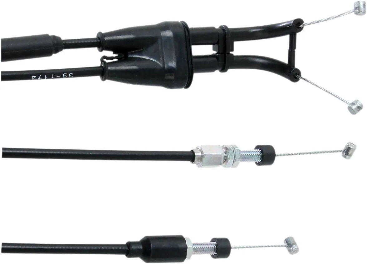 Black Vinyl Throttle Cable