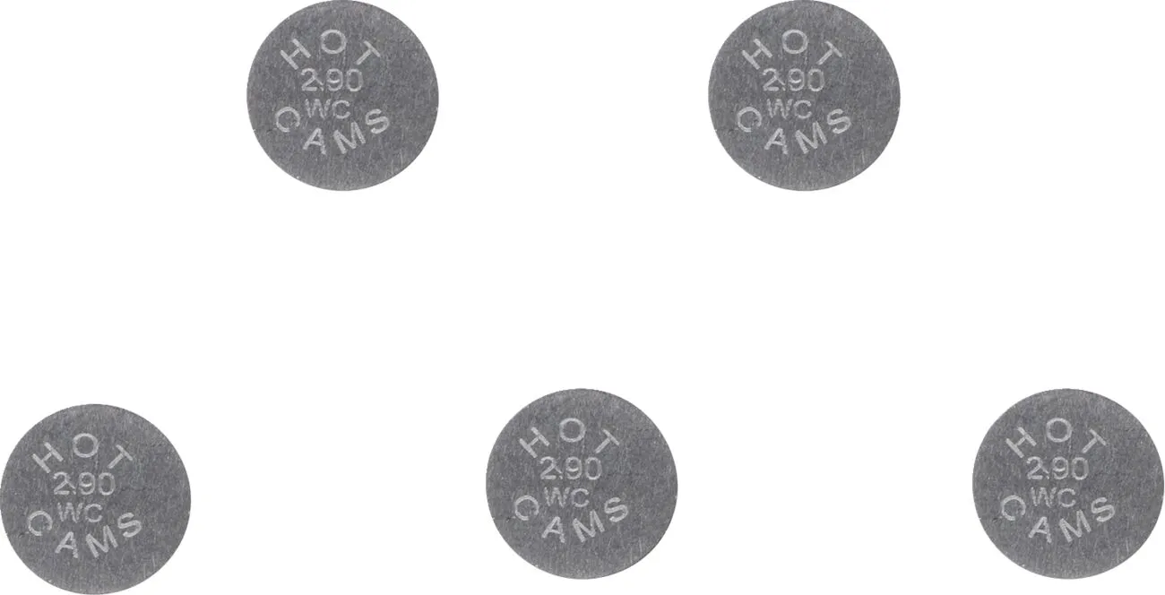 Replacement Valve Shims