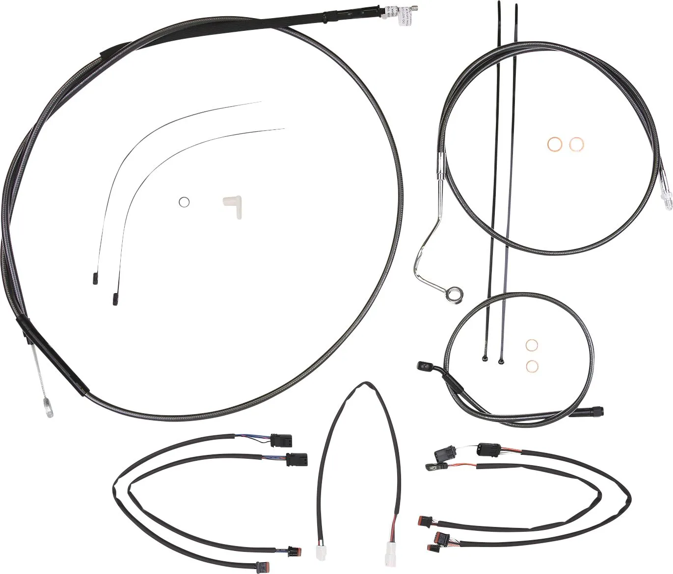 Black Pearl™ Designer Handlebar Installation Kit