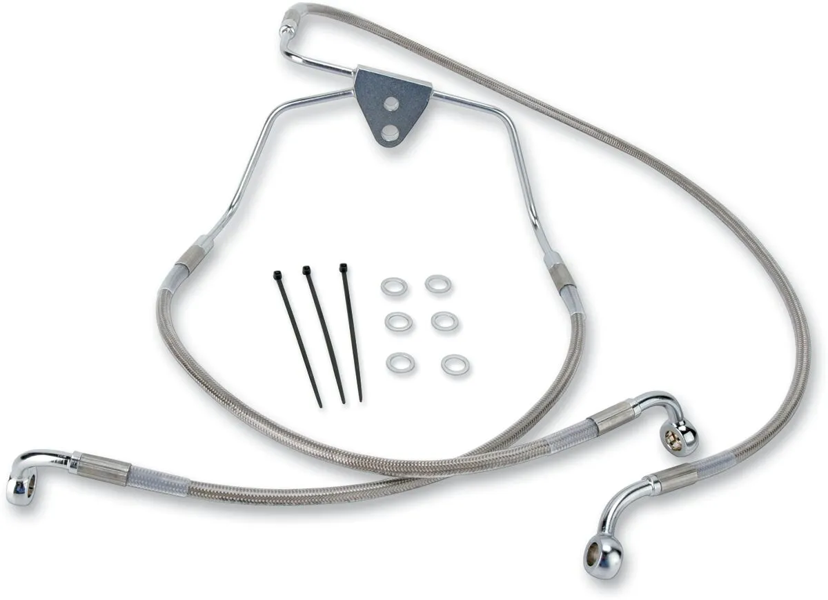 Extended Length Stainless Steel Brake Line Kit
