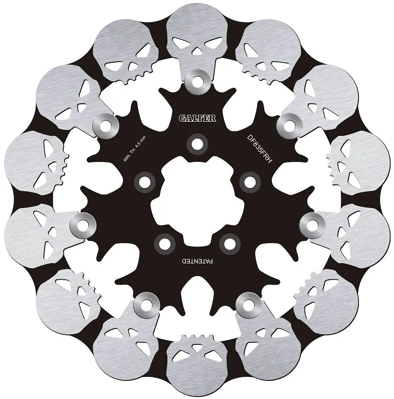 BRAKE ROTOR FLOATING SKULL