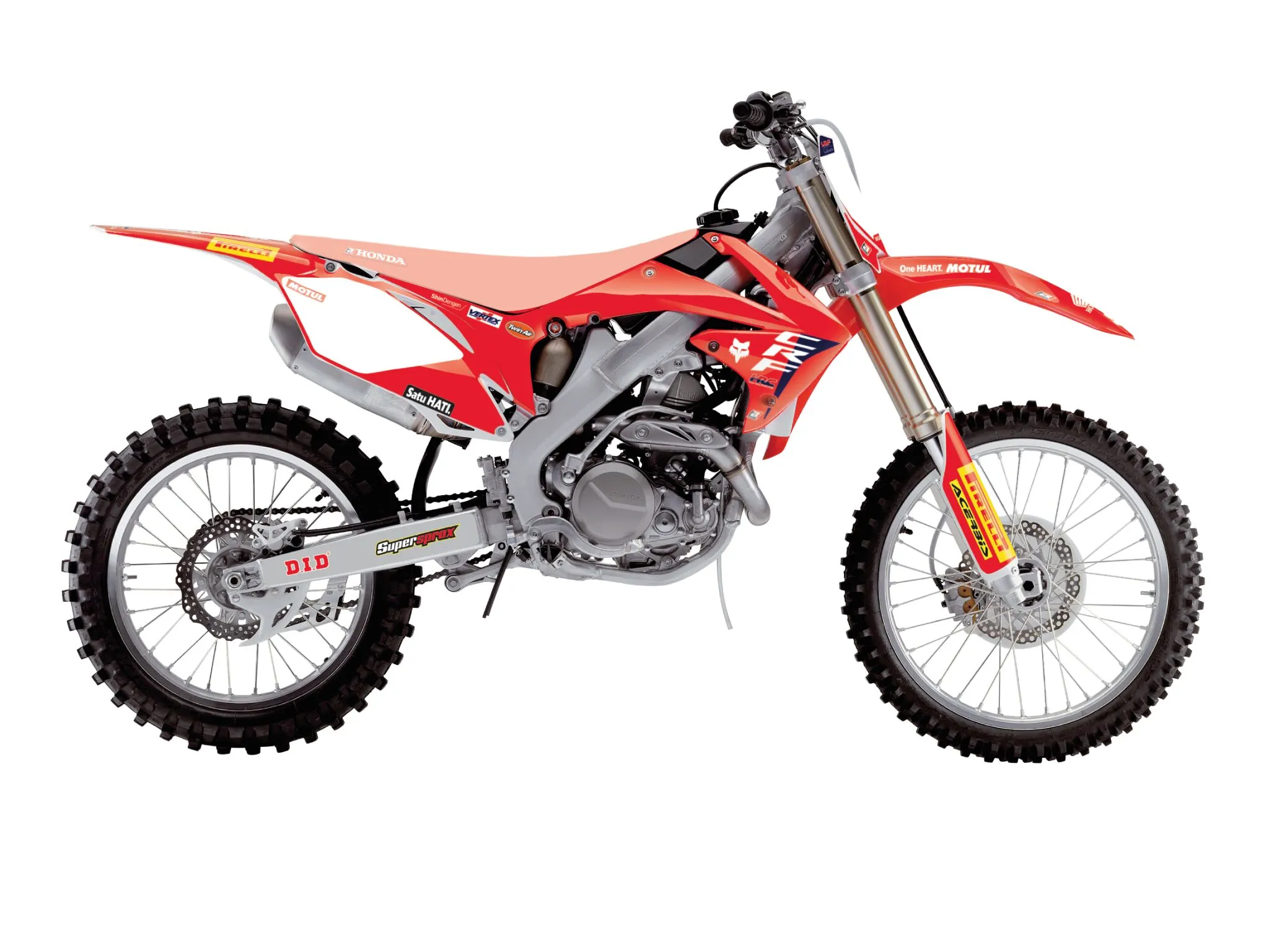 Графичен комплект Blackbird Racing Replica Team Honda HRC 2024