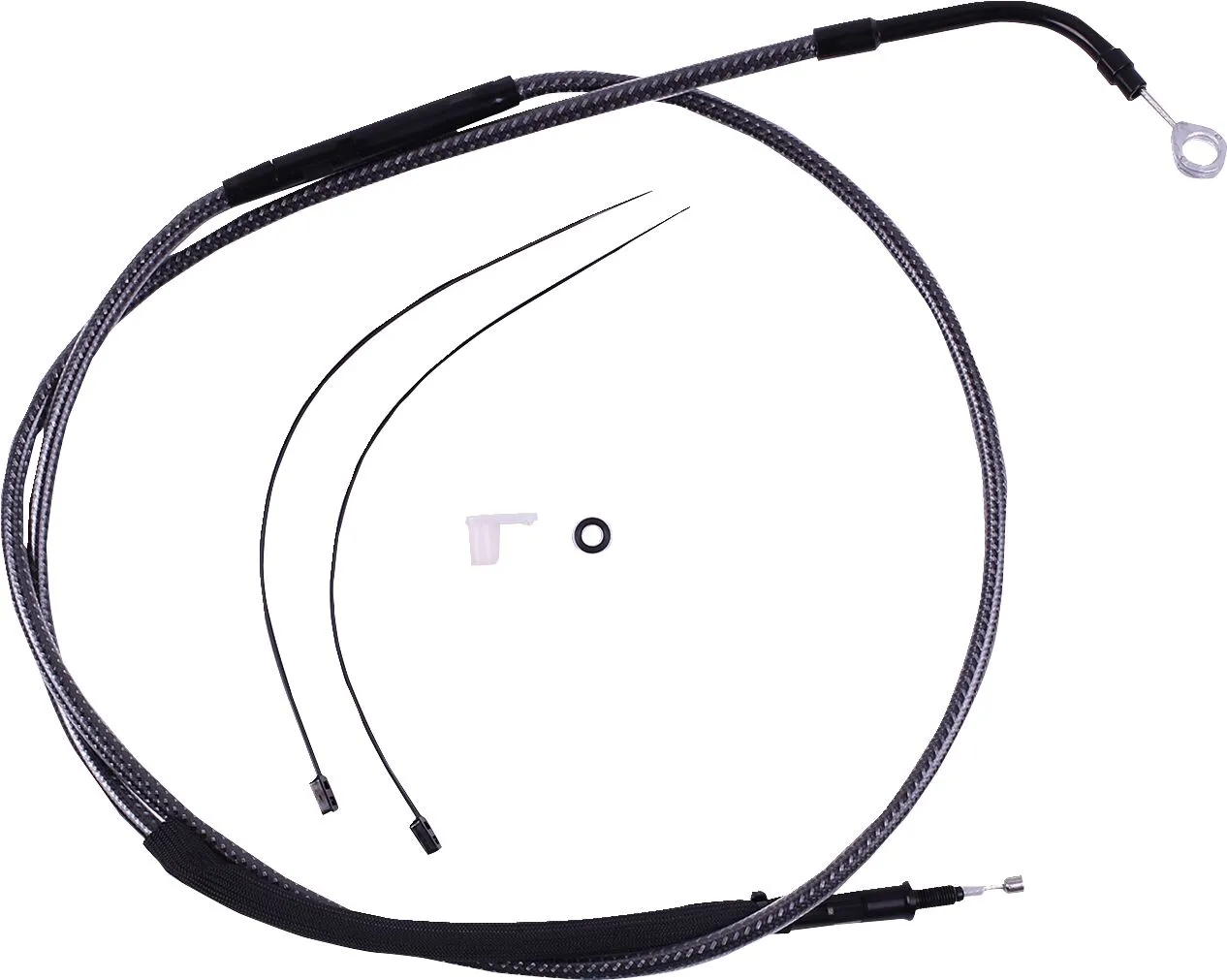 High-Efficiency Polished KARBONFIBR Clutch Cable