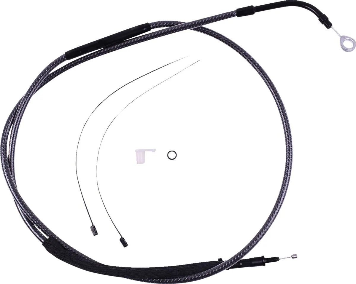 High-Efficiency Polished KARBONFIBR Clutch Cable