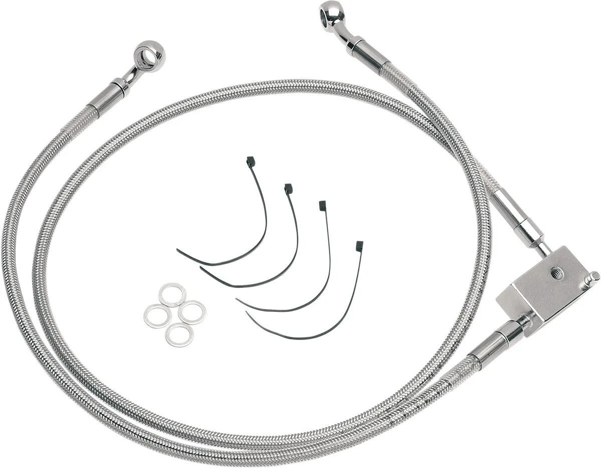 Extended Length Stainless Steel Brake Line Kit