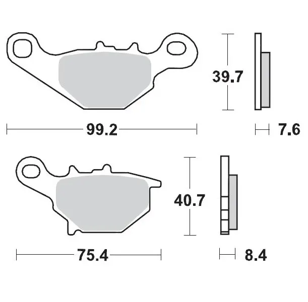 Nitro Brake Pads