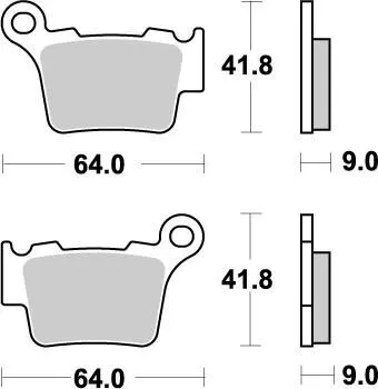 Nitro Brake Pads