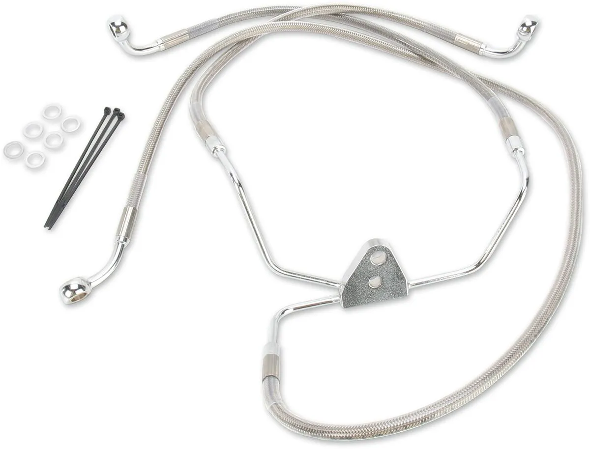 Extended Length Stainless Steel Brake Line Kit