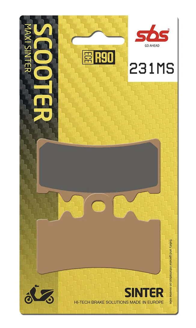 MS Scooter Maxi Sintered Brake Pads