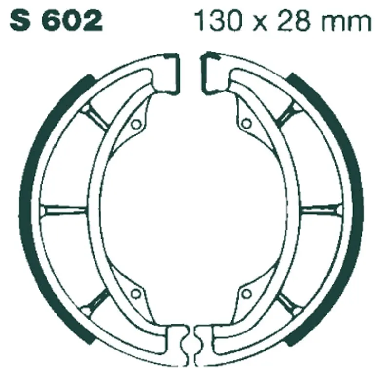 "G" Grooved Brake Shoe