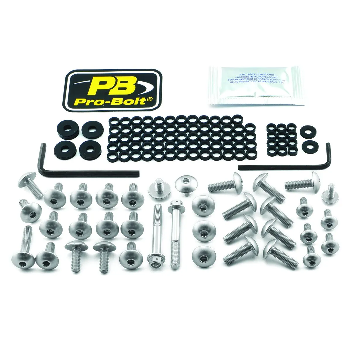 Aluminium Fairing Bolt Kit for Yamaha