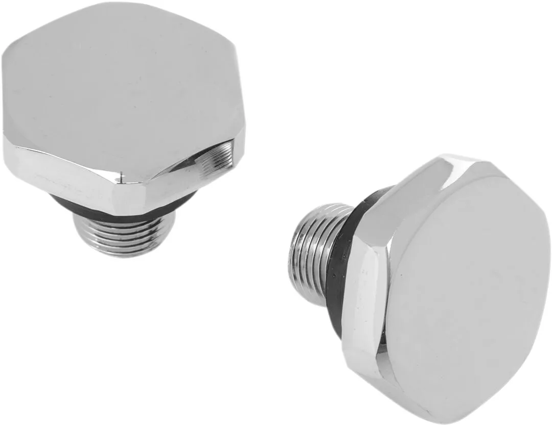 Chrome Fork Tube Plugs and Caps