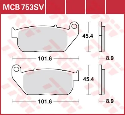 SV Series Синтеровани спирачни накладки