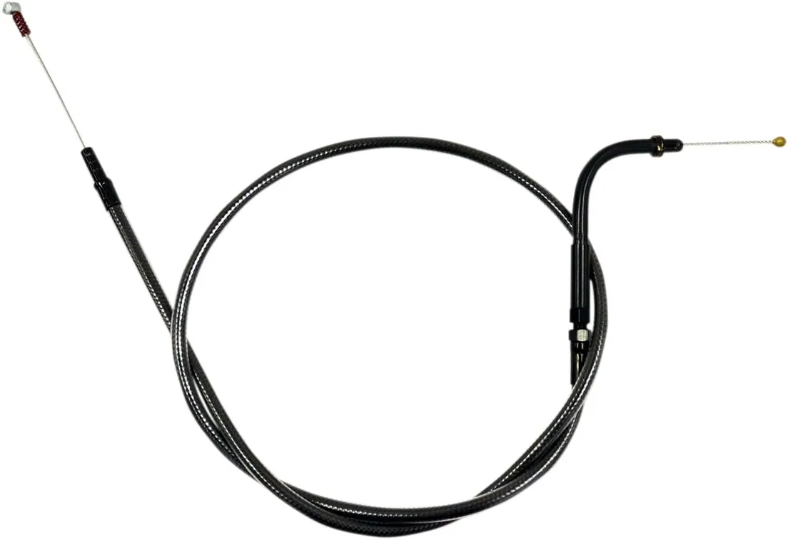 Midnight Braided Handlebar Idle Cable