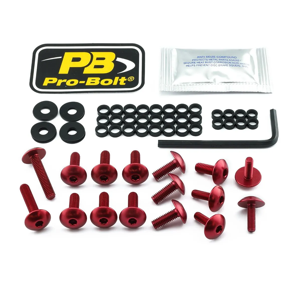Aluminium Fairing Bolt Kit for Yamaha