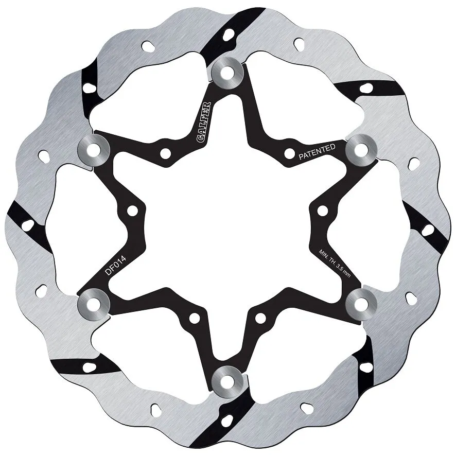 Спирачен диск BRAKE ROTOR FLOATING WAVE GROOVED
