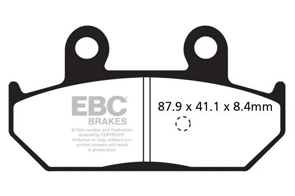 SFAC Carbon Series Scooter Brake Pads