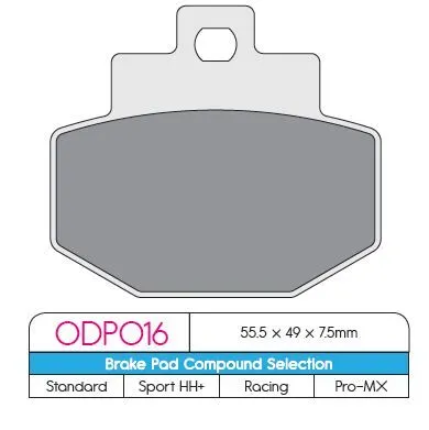ODP Органични спирачни накладки