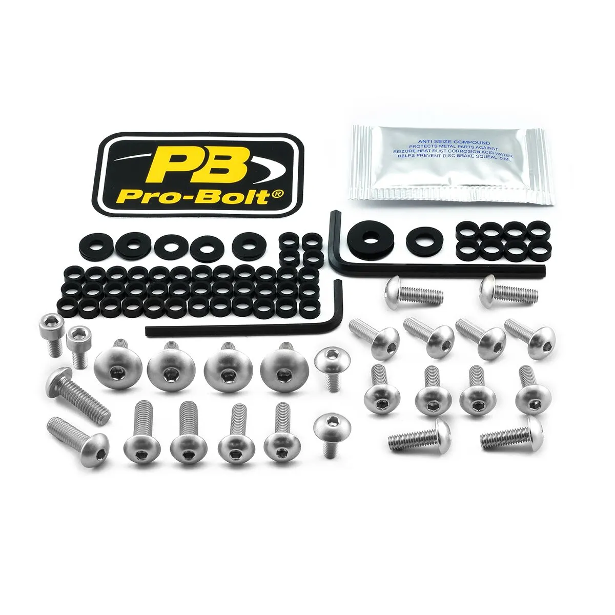 Aluminium Fairing Bolt Kit for Ducati