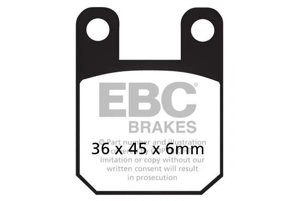 SFAC Carbon Series Scooter Brake Pads