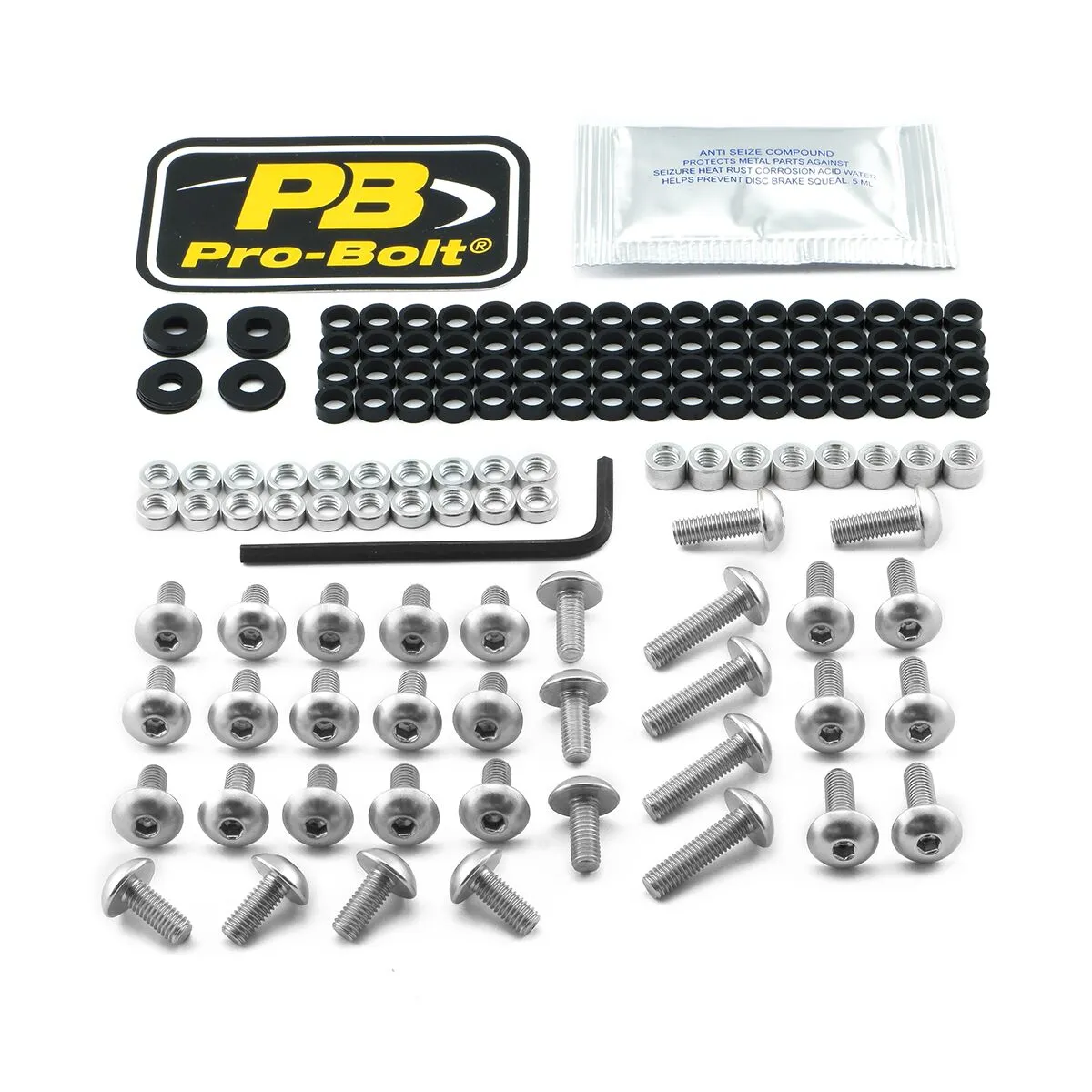 Aluminium Fairing Bolt Kit for BMW