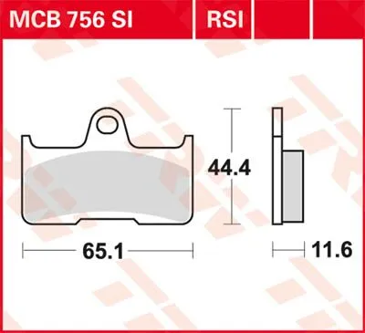 SI Series Sindered Off-Road Brake Pads