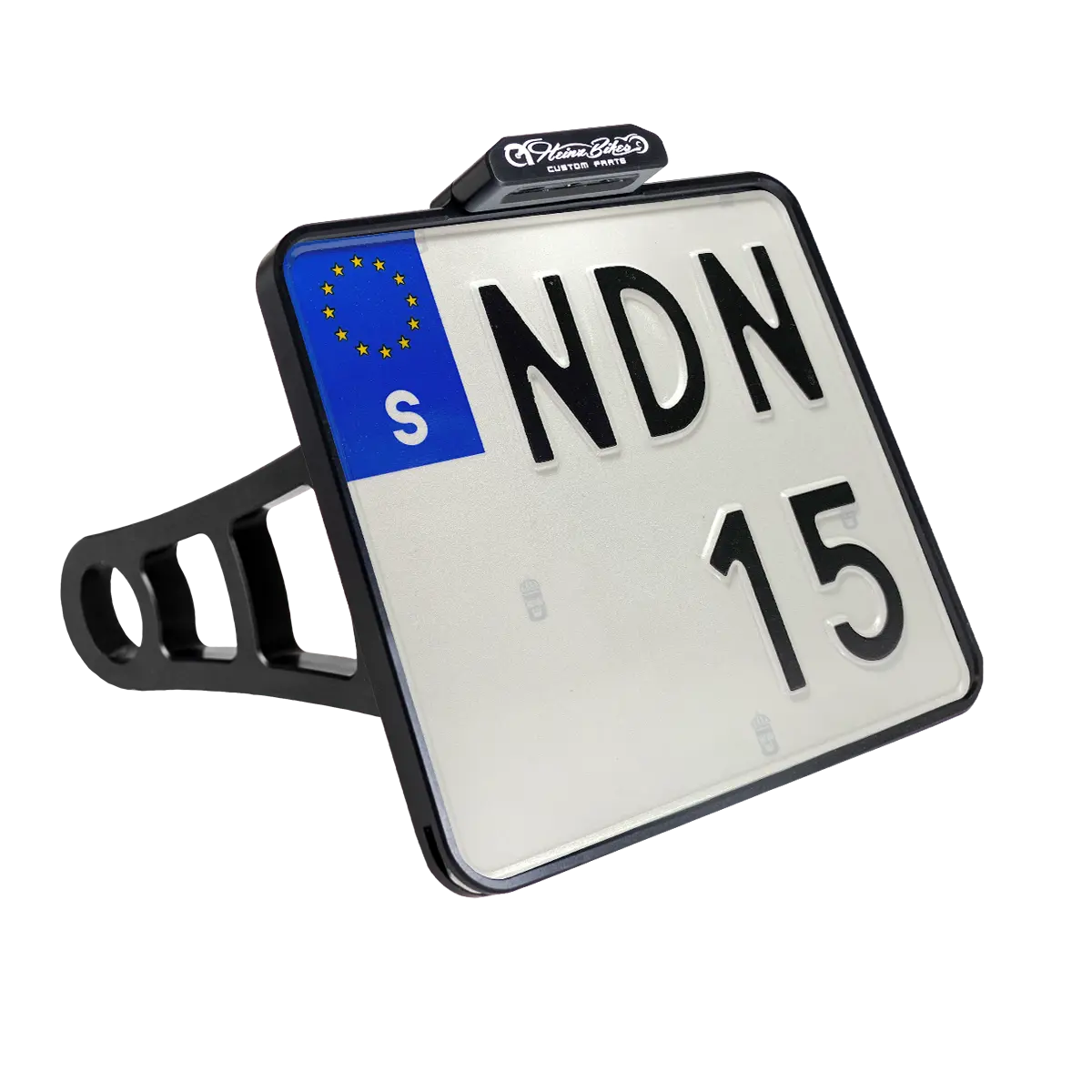 License Plate Side Mounts - with 3/4" Axle